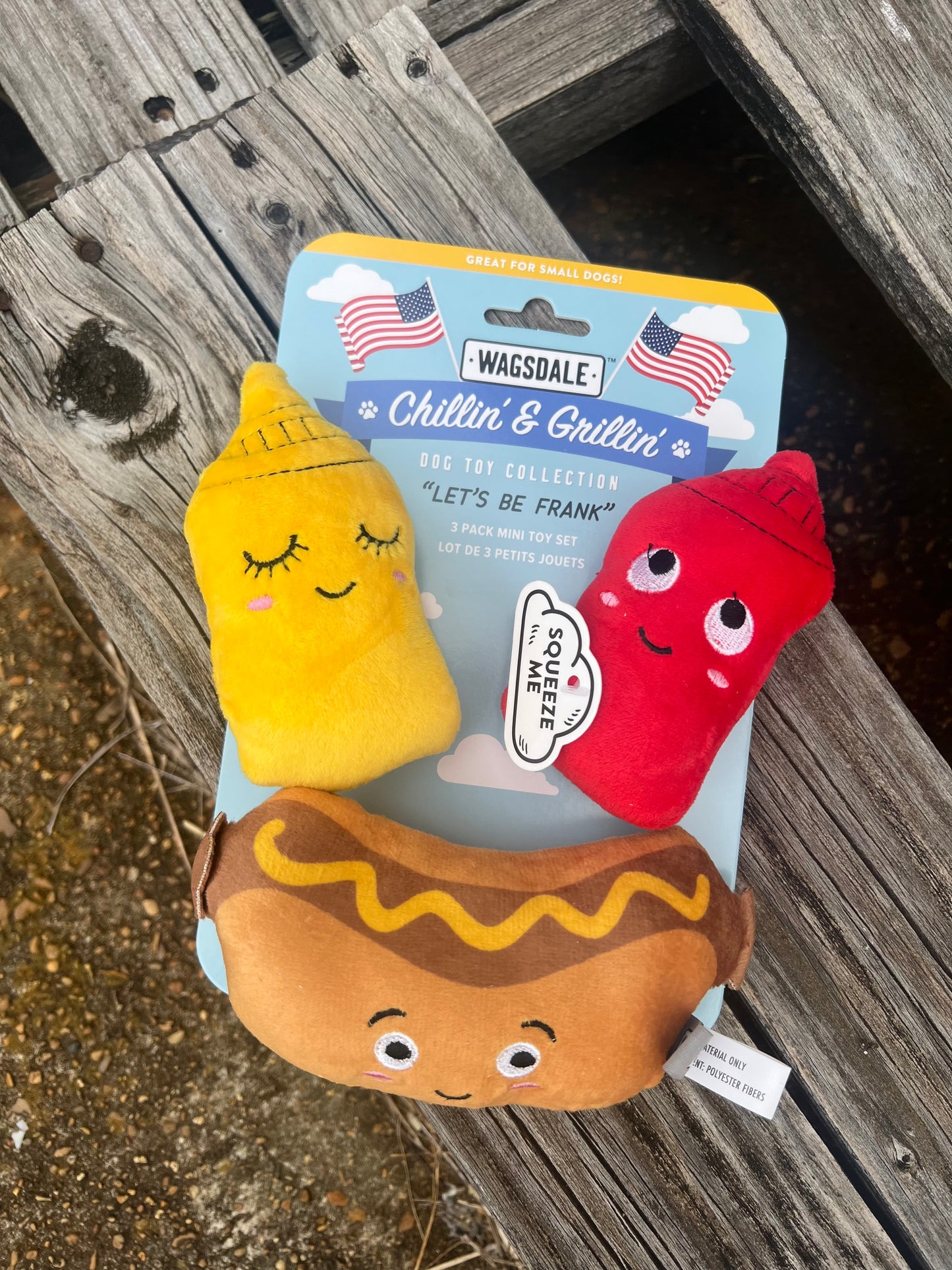 Let’s Be Frank Dog Toy Set