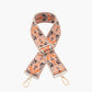 Boho Vine - Brown/Orange Guitar Strap