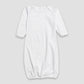 Baby Gown with Scalloped Trim