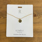 Initial R Necklace