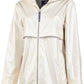 Women's Ivory Pearl Raincoat