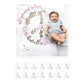 Baby’s First Year - Blanket & Card Set