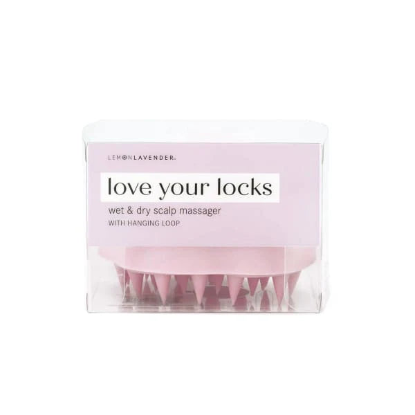 Lemon Lavender + Love Your Locks Wet & Dry Scalp Massager