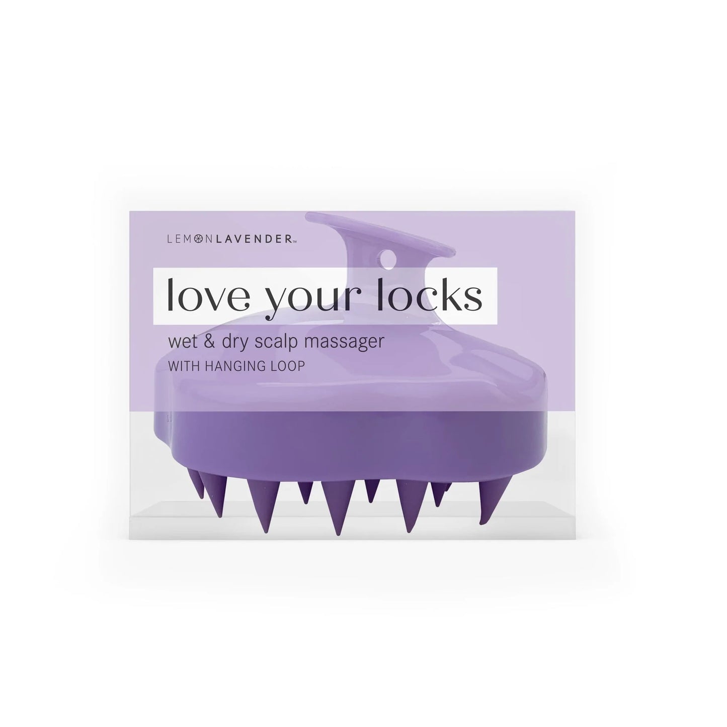Lemon Lavender + Love Your Locks Wet & Dry Scalp Massager